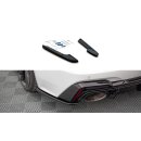 Heck Ansatz Flaps Diffusor V.2 für Audi RS6 C8 / RS7 C8 schwarz Hochglanz