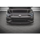 Front Ansatz V.3 für Volkswagen Golf R Mk8 schwarz...