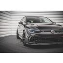 Front Ansatz V.5 für Volkswagen Golf R Mk8 schwarz matt