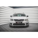 Front Ansatz V.3 für Skoda Octavia RS Mk3 schwarz matt