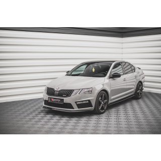 Front Ansatz V.1 für Skoda Octavia RS Mk3 Facelift Carbon Look