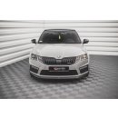 Front Ansatz V.1 für Skoda Octavia RS Mk3 Facelift Carbon Look