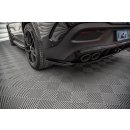 Mittlerer Diffusor Heck Ansatz DTM Look für Mercedes-AMG GLE Coupe C167 schwarz matt