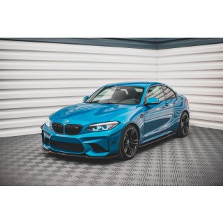 Front Ansatz V.2 für BMW M2 F87 schwarz matt