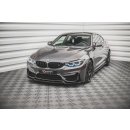 Front Ansatz für BMW M4 F82 schwarz matt