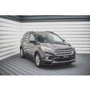 Front Ansatz für Ford Escape Mk3 schwarz matt