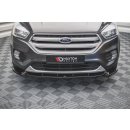 Front Ansatz für Ford Escape Mk3 schwarz matt