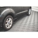 Seitenschweller Ansatz für Ford Escape Mk3 schwarz matt