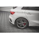 Heck Ansatz Flaps Diffusor V.2 für Audi S3 Sportback 8Y Carbon Look