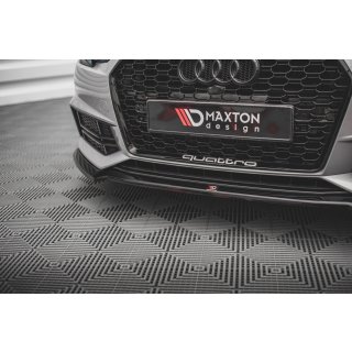 Front Ansatz V.4 für Audi S4 / A4 S-Line B9 Carbon Look