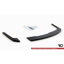 Heck Ansatz Flaps Diffusor V.2 für Audi A4 S-Line B9 schwarz matt