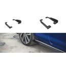 Side Flaps Volkswagen Golf 7 R / R-Line Facelift schwarz Hochglanz