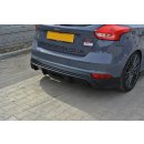 Diffusor Heck Ansatz passend für FOCUS ST MK3 (FACELIFT) RS-LOOK