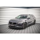 Front Ansatz V.1 für Volvo V90 Mk2 schwarz matt