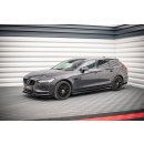 Seitenschweller Ansatz für Volvo V90 Mk2 Carbon Look