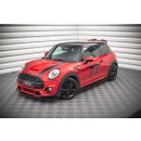 Front Ansatz für Mini Cooper S John Cooper Works F56 schwarz matt