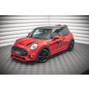 Front Ansatz für Mini Cooper S John Cooper Works F56 schwarz Hochglanz