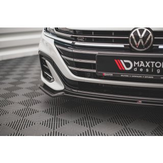 Front Ansatz V.3 für Volkswagen Arteon R-Line Facelift schwarz matt