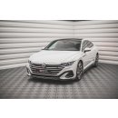 Front Ansatz V.3 für Volkswagen Arteon R-Line Facelift schwarz Hochglanz