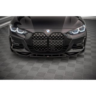 Front Ansatz V.2 für BMW 4er M-Paket G22 schwarz matt