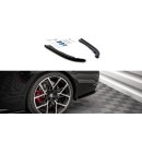 Heck Ansatz Flaps Diffusor V.1 für BMW 4er M-Paket G22 Carbon Look