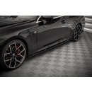 Seitenschweller Ansatz für V.3 für BMW 4er M-Paket G22 Carbon Look