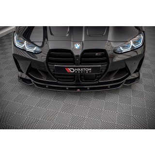 Front Ansatz V.2 für BMW M4 G82 / M3 G80 schwarz Hochglanz