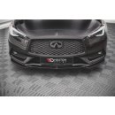 Front Ansatz für Infiniti Q60 S Mk2 schwarz matt