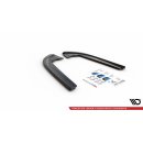 Heck Ansatz Flaps Diffusor V.2 für Ford Mondeo ST-Line Mk5 Facelift schwarz matt