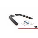 Heck Ansatz Flaps Diffusor V.1 für Ford Mondeo ST-Line Mk5 Facelift schwarz Hochglanz