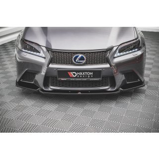 Front Ansatz V.1 für Lexus GS F Sport Mk4 (L10) schwarz matt