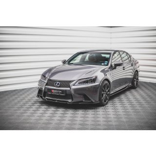 Front Ansatz V.2 für Lexus GS F Sport Mk4 (L10) schwarz matt