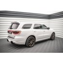 Heck Ansatz Flaps Diffusor für Dodge Durango RT Mk3 schwarz Hochglanz