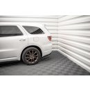 Heck Ansatz Flaps Diffusor für Dodge Durango RT Mk3 schwarz Hochglanz