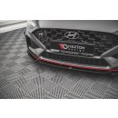 Front Ansatz V.2 für Hyundai I30 N Hatchback/Fastback Mk3 Facelift schwarz matt