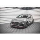 Front Ansatz V.2 für Hyundai I30 N Hatchback/Fastback Mk3 Facelift schwarz matt