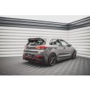 Heck Ansatz Flaps Diffusor V.1 +Flaps für Hyundai I30 N Hatchback Mk3 Facelift