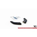 Heck Ansatz Flaps Diffusor V.2 für Hyundai I30 N Hatchback Mk3 Facelift schwarz matt