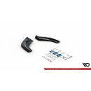 Heck Ansatz Flaps Diffusor V.2 für Hyundai I30 N Hatchback Mk3 Facelift schwarz matt