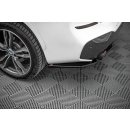 Heck Ansatz Flaps Diffusor für BMW X1 M-Paket F48 Carbon Look