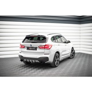 Seitenschweller Ansatz für BMW X1 M-Paket F48 schwarz Hochglanz