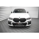 Front Ansatz V.1 für BMW X6 M-Paket G06 schwarz...