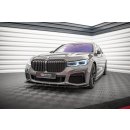 Front Ansatz V.1 für BMW 7 G11 M-Paket Facelift schwarz matt