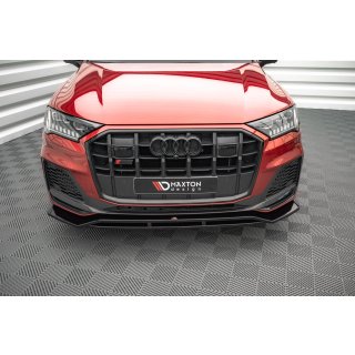 Front Ansatz für Audi SQ7 /Q7 S-Line Mk2 (4M) Facelift  schwarz Hochglanz