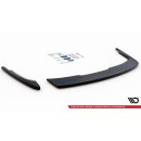 Heck Ansatz Flaps Diffusor für Audi A4 Avant B9 Carbon Look