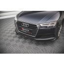 Front Ansatz V.2 für Audi A4 B9 schwarz matt