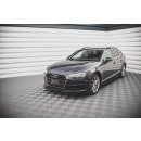 Front Ansatz V.2 für Audi A4 B9 schwarz matt