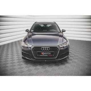 Front Ansatz V.2 für Audi A4 B9 Carbon Look