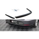 Heck Ansatz Flaps Diffusor V.1 für Seat Leon FR Sportstourer Mk3 schwarz Hochglanz