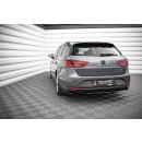 Heck Ansatz Flaps Diffusor V.1 für Seat Leon FR Sportstourer Mk3 Carbon Look